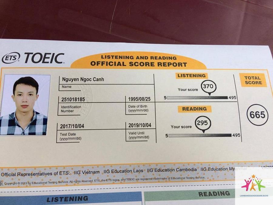 Làm Chứng Chỉ TOEIC