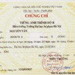 Làm Bằng Tiếng Anh