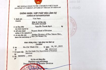 bằng đại học có cần hợp pháp hóa lãnh sự không