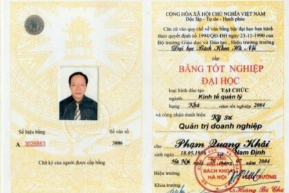 bằng đại học có mã số không