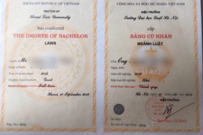 bằng đại học có thể sử dụng khi định cư không