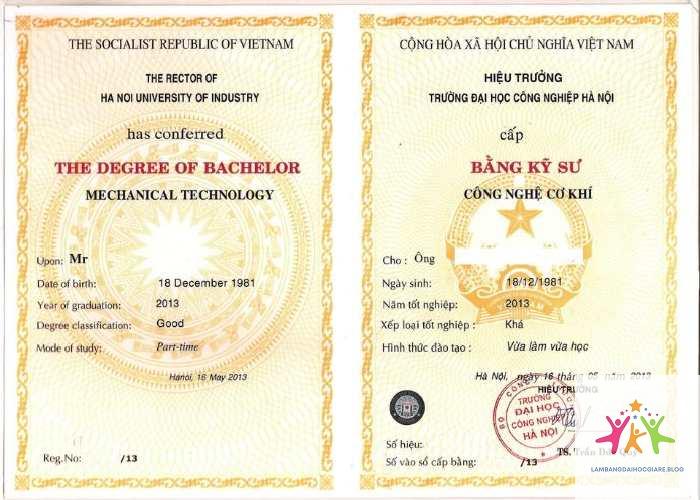 bằng đại học và bằng cử nhân khác nhau không - Hình 3