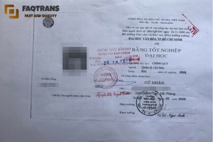chứng thực bằng đại học ở đâu