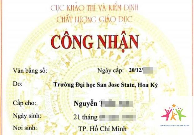 công nhận văn bằng đại học nước ngoài - Hình 1