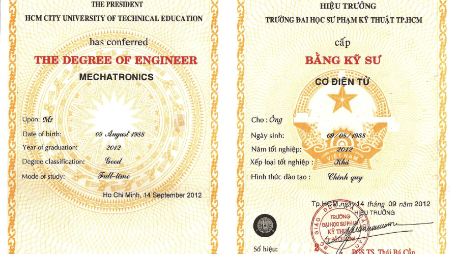 kinh nghiệm sử dụng bằng đại học ở nước ngoài
