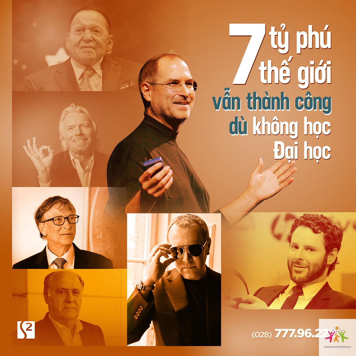 người thành công không có bằng đại học - Hình 3