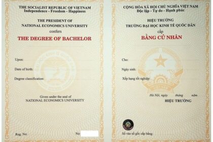 phôi bằng đại học là gì