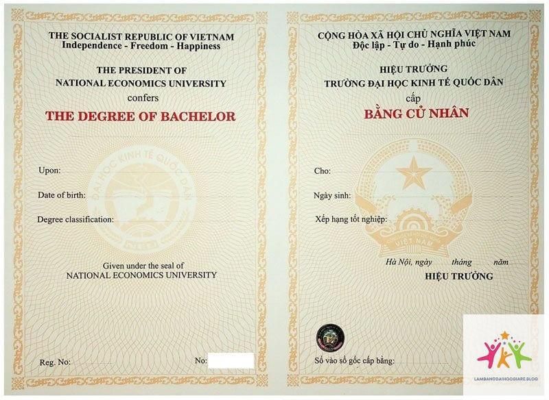 phôi bằng đại học là gì - Hình 1