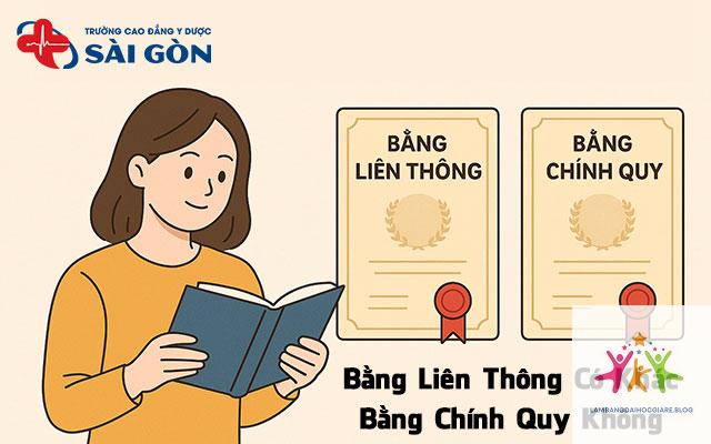 so sánh bằng liên thông và chính quy - Hình 1