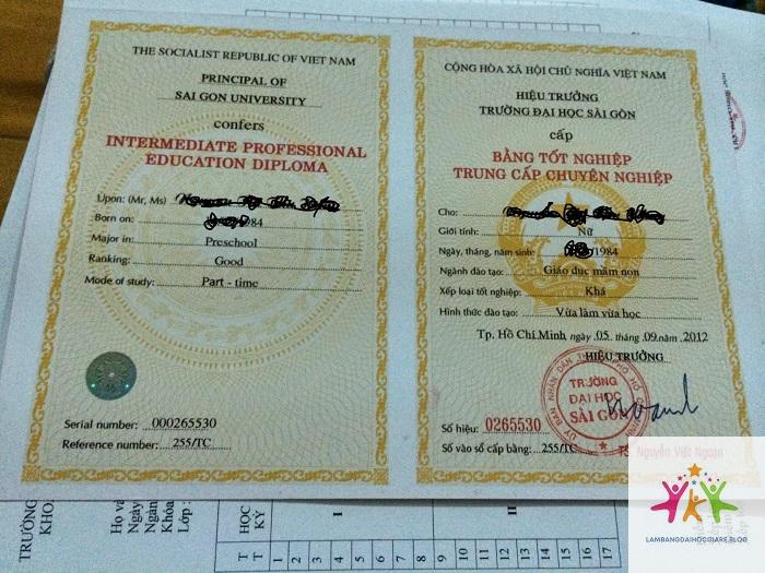 so sánh bằng văn bằng 1 và văn bằng 2 - Hình 1
