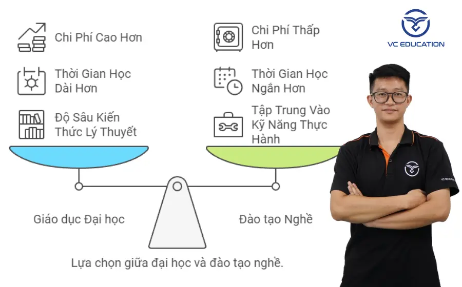 so sánh đại học và chứng chỉ nghề - Hình 3