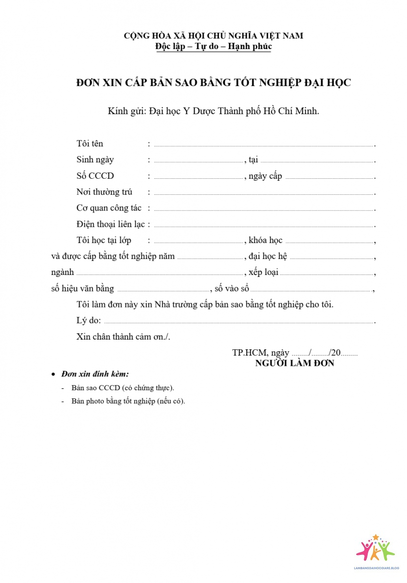 thủ tục xin bản sao bằng đại học - Hình 2