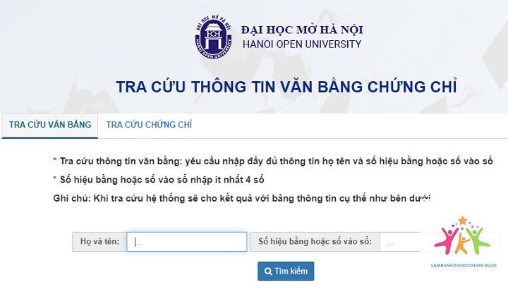 tra cứu thông tin bằng đại học - Hình 2