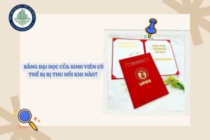trường hợp bị thu hồi bằng đại học